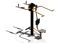 Уличный тренажер "Верхняя тяга Брусья Пресс" УТ339 в Кабардино-Балкарской Республике