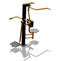 Уличный тренажер "Верхняя тяга Маятник" УТ338 в Кабардино-Балкарской Республике