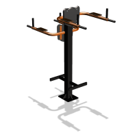 Уличный тренажер  "Брусья-пресс двойной"  УТ202 в Кабардино-Балкарской Республике