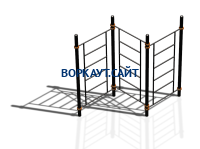 Спортивный комплекс воркаут ВС-80 в Кабардино-Балкарской Республике
