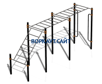 Спортивный комплекс воркаут ВС-190 в Кабардино-Балкарской Республике Спортивный комплекс воркаут ВС-190 в Кабардино-Балкарской Республике
