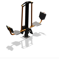 Уличный тренажер  "Жим ногами двойной"  УТ203 в Кабардино-Балкарской Республике