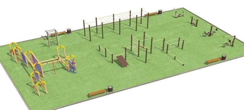 Проект спортивной площадки для любого возраста - 1 096 200 рублей. в Кабардино-Балкарской Республике
