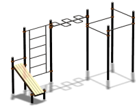 Спортивный комплекс воркаут ВС-74 в Кабардино-Балкарской Республике