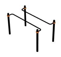 Спортивный комплекс воркаут ВС-180 в Кабардино-Балкарской Республике Спортивный комплекс воркаут ВС-180 в Кабардино-Балкарской Республике