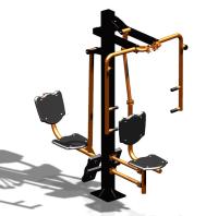 Уличный тренажер "Баттерфляй Жим ног" УТ347 в Кабардино-Балкарской Республике