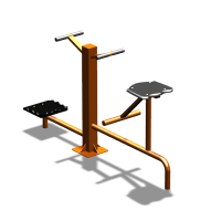 Уличный тренажер "Твистер стоя Твистер сидя" УТ323 в Кабардино-Балкарской Республике