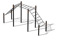 Спортивный комплекс воркаут ВС-192 в Кабардино-Балкарской Республике Спортивный комплекс воркаут ВС-192 в Кабардино-Балкарской Республике