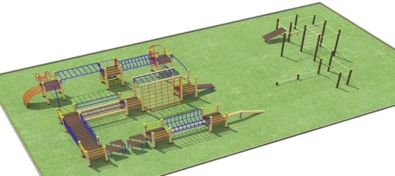 Проект спортплощадки с полосой препятствий - 1 178 100 рублей в Кабардино-Балкарской Республике