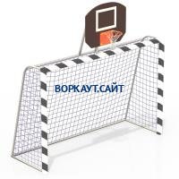 Ворота с баскетбольным щитом СИО 3512 в Кабардино-Балкарской Республике