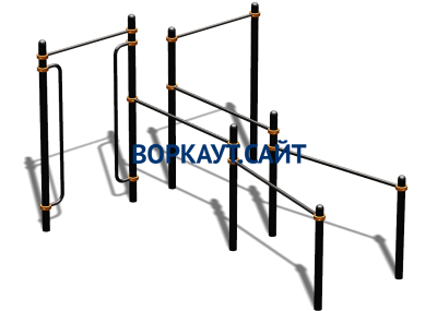 Спортивный комплекс воркаут ВС-197 в Кабардино-Балкарской Республике