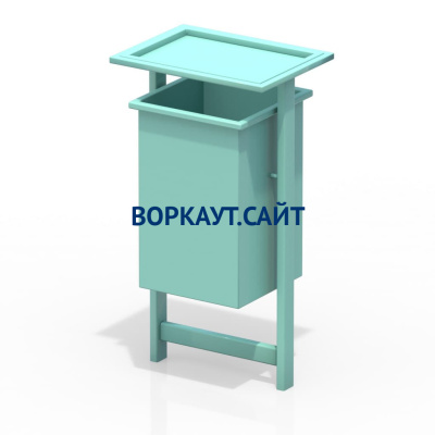 Урна с крышкой МАФ 1631 в Кабардино-Балкарской Республике