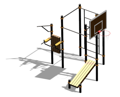 Спортивный комплекс воркаут ВС-94 в Кабардино-Балкарской Республике