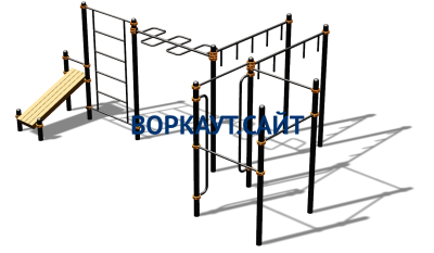 Спортивный комплекс воркаут ВС-195 в Кабардино-Балкарской Республике