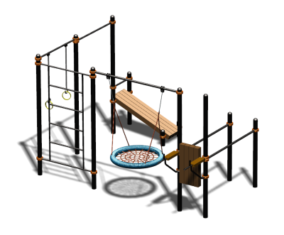 Спортивный комплекс воркаут ВС-97 в Кабардино-Балкарской Республике