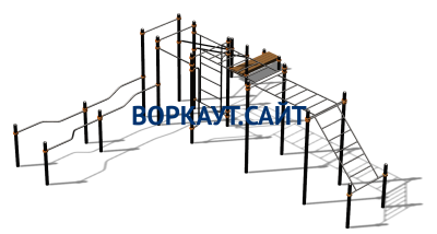 Спортивный комплекс воркаут ВС-199 в Кабардино-Балкарской Республике