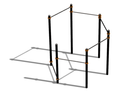 Спортивный комплекс воркаут ВС-115 в Кабардино-Балкарской Республике