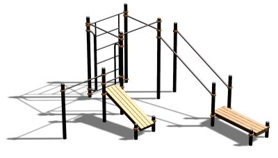 Спортивный комплекс воркаут ВС-198 в Кабардино-Балкарской Республике