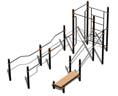 Спортивный комплекс воркаут ВС-194 в Кабардино-Балкарской Республике