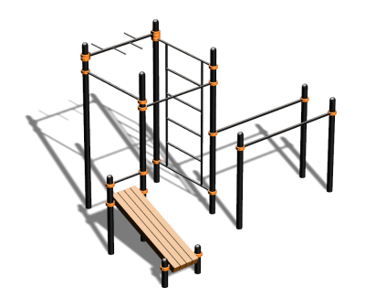 Спортивный комплекс воркаут ВС-91 в Кабардино-Балкарской Республике