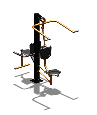 Уличный тренажер "Верхняя тяга Флекс" УТ325 в Кабардино-Балкарской Республике