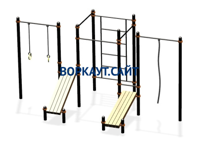 Спортивный комплекс воркаут ВС-44 в Кабардино-Балкарской Республике