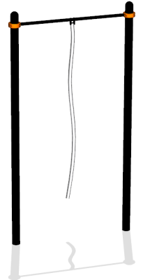 Турник с гимнастическим канатом ВС-34 в Кабардино-Балкарской Республике