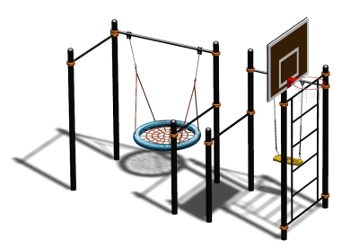 Спортивный комплекс воркаут ВС-126 в Кабардино-Балкарской Республике Спортивный комплекс воркаут ВС-126 в Кабардино-Балкарской Республике