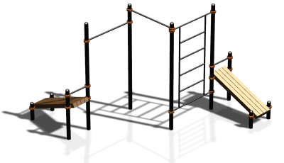 Спортивный комплекс воркаут ВС-120 в Кабардино-Балкарской Республике