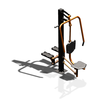 Уличный тренажер "Жим от груди Степпер" УТ342 в Кабардино-Балкарской Республике