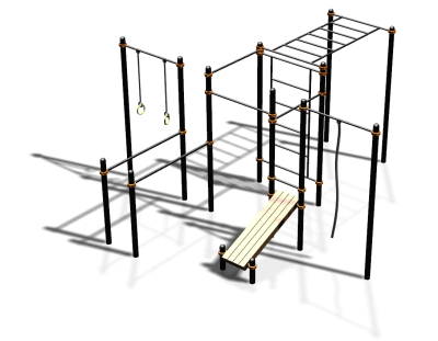Спортивный комплекс воркаут ВС-68 в Кабардино-Балкарской Республике