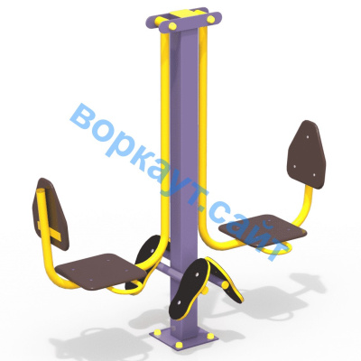 Уличный тренажер "Жим ногами горизонтальный " УТ 003 в Кабардино-Балкарской Республике