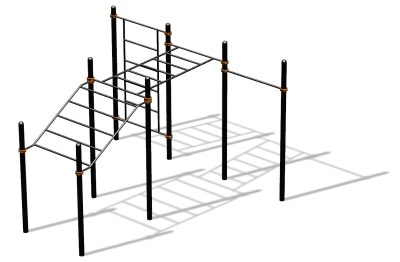 Спортивный комплекс воркаут ВС-130 в Кабардино-Балкарской Республике