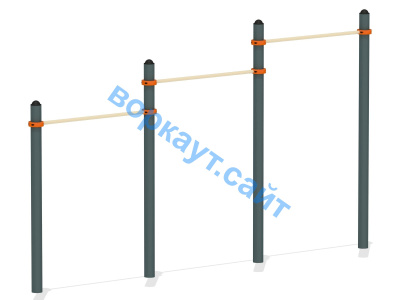 Турник тройной ВС-4 в Кабардино-Балкарской Республике