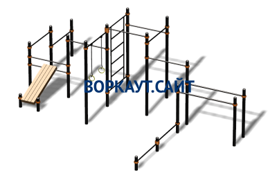 Спортивный комплекс воркаут ВС-51 в Кабардино-Балкарской Республике