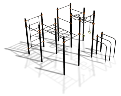 Спортивный комплекс воркаут ВС-150 в Кабардино-Балкарской Республике