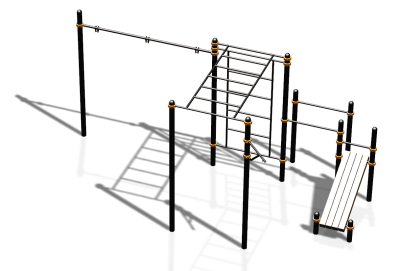 Спортивный комплекс воркаут ВС-87 в Кабардино-Балкарской Республике