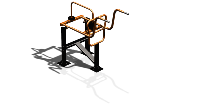Силовой уличный тренажер  "Приседания"  УТ404 в Кабардино-Балкарской Республике