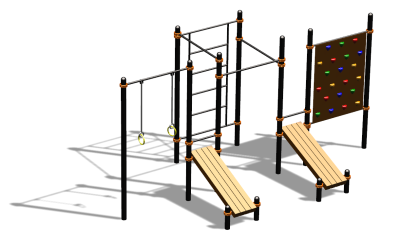 Спортивный комплекс воркаут ВС-125 в Кабардино-Балкарской Республике Спортивный комплекс воркаут ВС-125 в Кабардино-Балкарской Республике