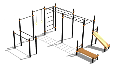 Спортивный комплекс воркаут ВС-71 в Кабардино-Балкарской Республике