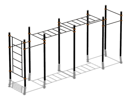 Спортивный комплекс воркаут ВС-75 в Кабардино-Балкарской Республике