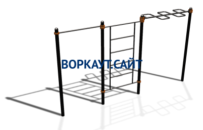 Спортивный комплекс воркаут ВС-129 в Кабардино-Балкарской Республике