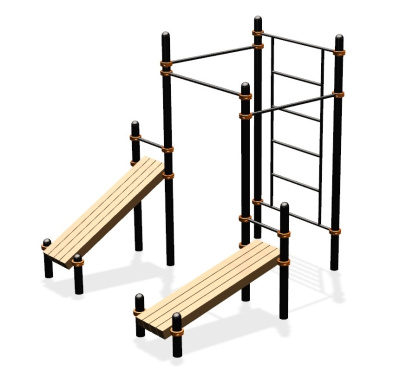 Спортивный комплекс воркаут ВС-42 в Кабардино-Балкарской Республике