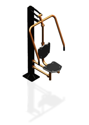 Уличный тренажер "Жим от груди одинарный" УТ 111 в Кабардино-Балкарской Республике