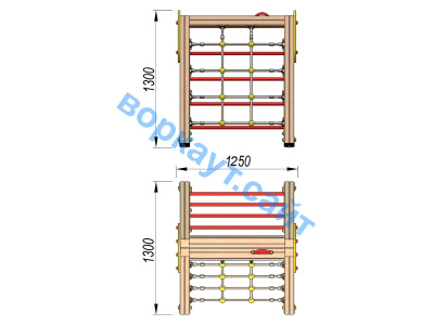Детский спортивный комплекс ДСК 3201 в Кабардино-Балкарской Республике