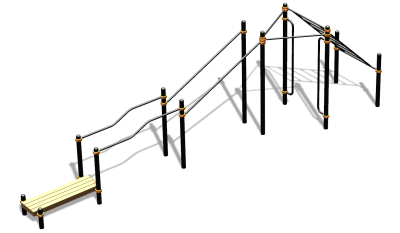 Спортивный комплекс воркаут ВС-200 в Кабардино-Балкарской Республике