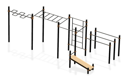 Спортивный комплекс воркаут ВС-57 в Кабардино-Балкарской Республике
