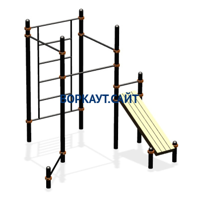 Спортивный комплекс для воркаут ВС-29 в Кабардино-Балкарской Республике