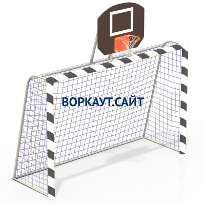Ворота с баскетбольным щитом СИО 3512 в Кабардино-Балкарской Республике