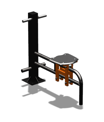 Уличный тренажер "Каталка одинарная" УТ 123 в Кабардино-Балкарской Республике